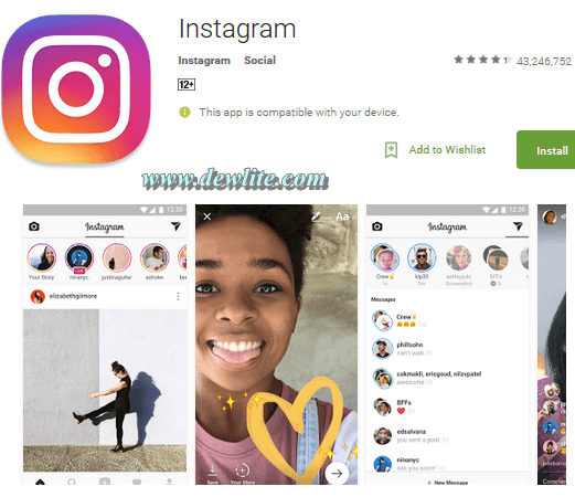 download instagram app for free
